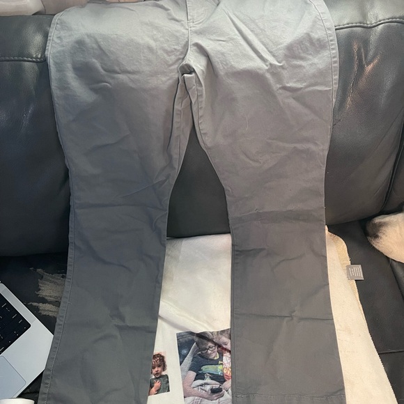 Old Navy boot-cut gray pants size 12 - Picture 5 of 6